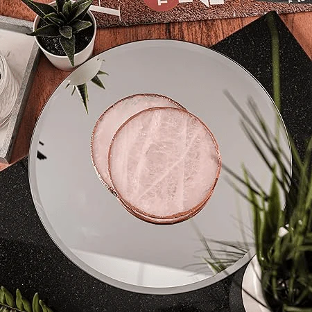 Rose Quartz Glow Coasters