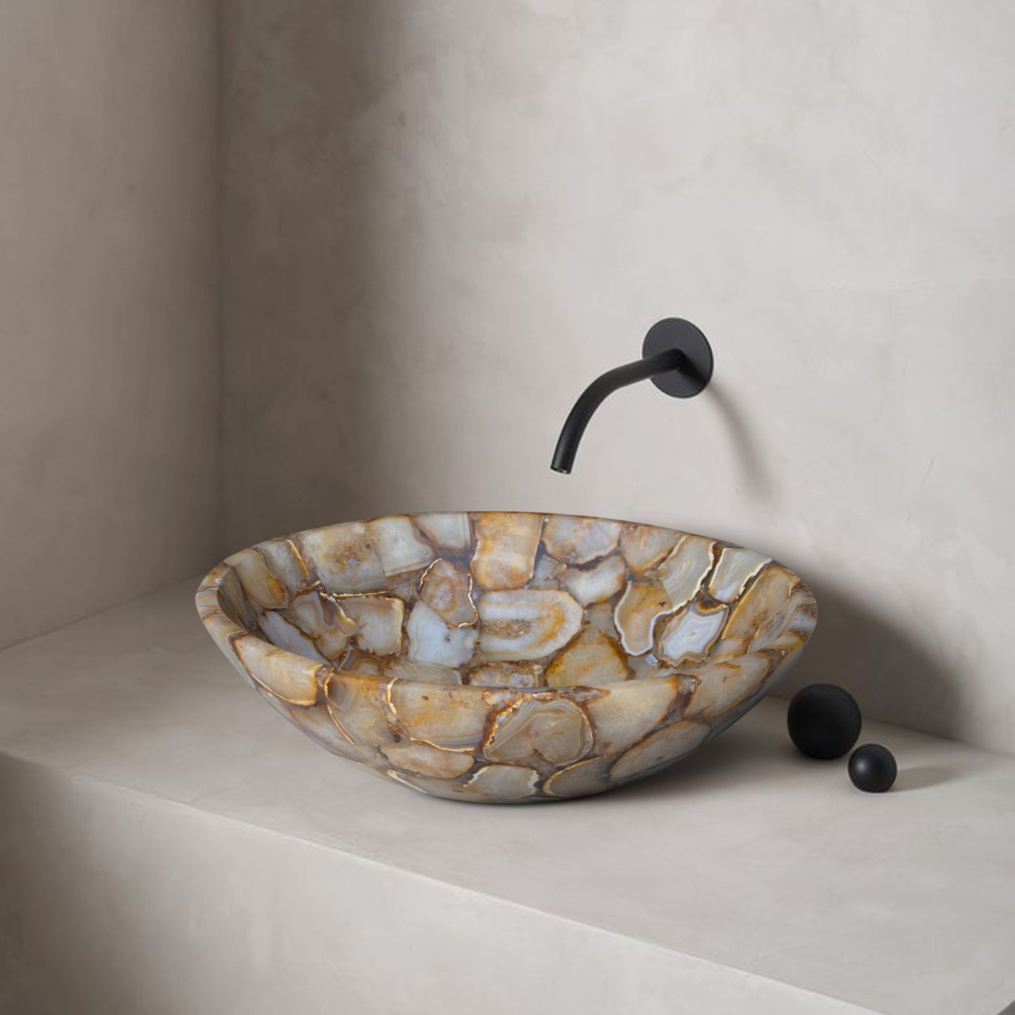 Royal Golden Agate Sink