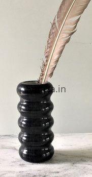 Waveform Marble Vase – Timeless Elegance in Stone