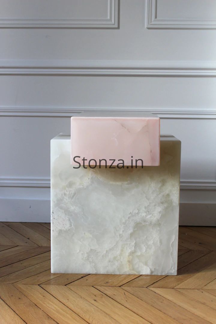 Rose Prism Table