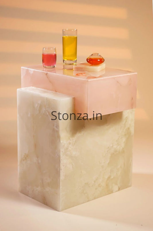 Rose Prism Table